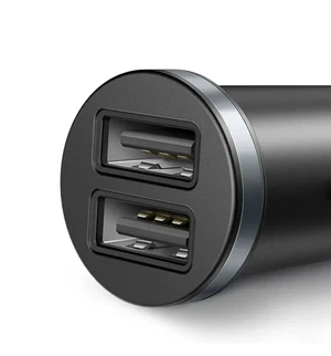 Mcdodo CC-6601 12W 2X USB GİRİŞLİ ARAÇ ÇAKMAK ŞARJ 5V 2.4A-SİYAH - Görsel 3