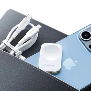 Mcdodo CH-2060 Apple Watch İçin Taşınabilir Kablosuz Şarj Cihazı Beyaz - Görsel 2