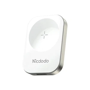 Mcdodo CH-2060 Apple Watch İçin Taşınabilir Kablosuz Şarj Cihazı Beyaz - Görsel 1