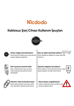 Mcdodo CH-6170 MagQ Ultra qi2.2 25W TEC Soğutmalı 3in1 Kablosuz Şarj Cihazı Standı - Görsel 7