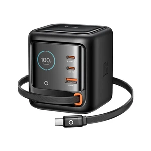 Mcdodo CH-1391 FreeGo Pro 100W Power Station Geri Çekilebilir Kablolu Şarj Adaptörü - Görsel 9