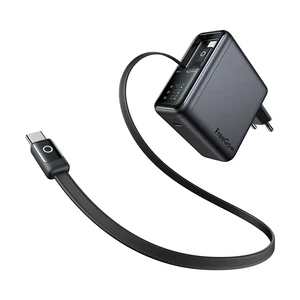 Mcdodo CH-8640 FreeGo Pro 67W Akıllı LED Ekranlı Geri Çekilebilir Kablolu Şarj Adaptörü - Görsel 9
