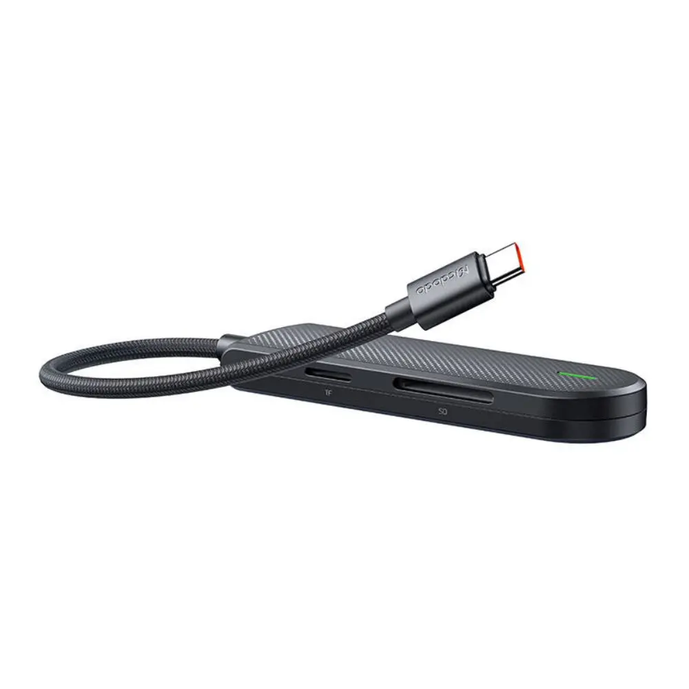HU-1430 5 in 1 Type-C Çoklayıcı (USB3.0x1+USB2.0x2+SD/TF Card Slotx1)- Gri - Görsel 3