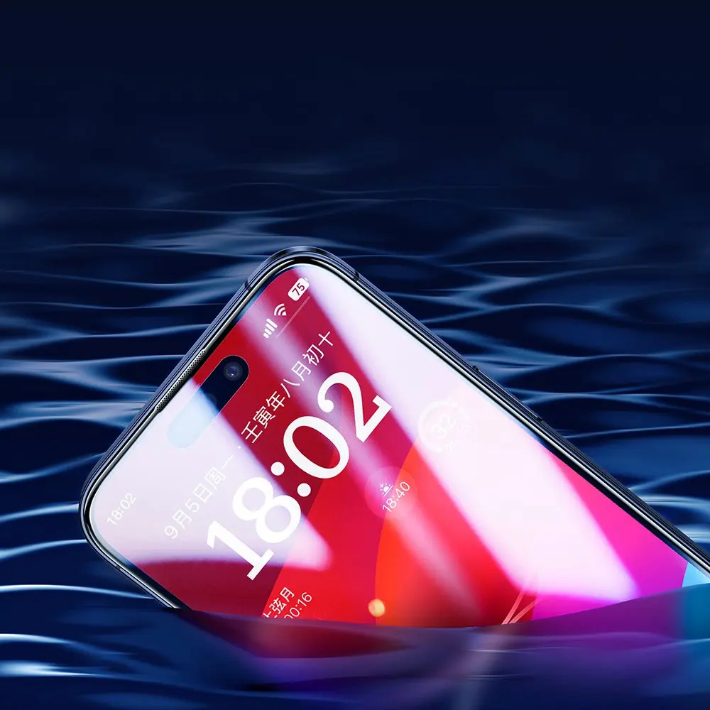 PF-5361 IPHONE 15 PLUS İÇİN ŞEFFAF EKRAN KORUYUCU - Görsel 3