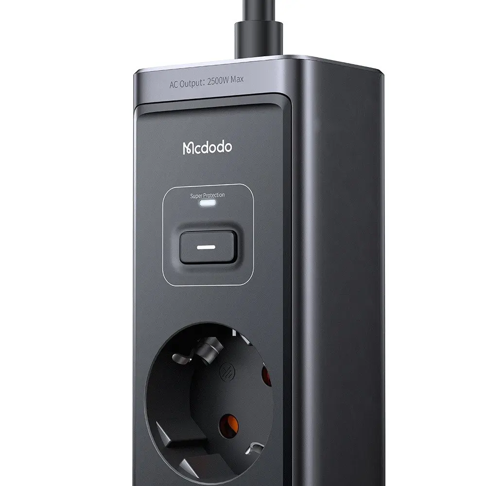 CH-0620 6in1 GaN 30W HIZLI ŞARJ CİHAZI (Akım Korumalı Priz)- Siyah - Görsel 6