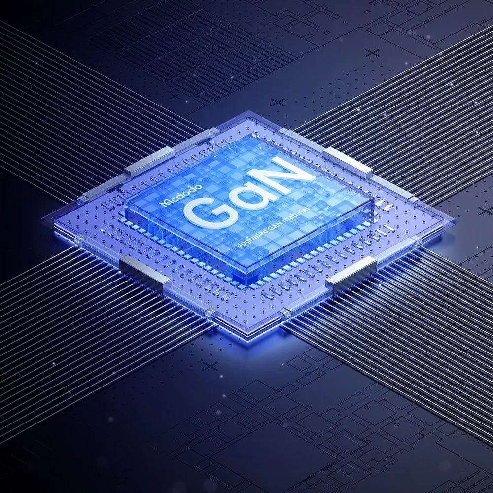 CH-0620 6in1 GaN 30W HIZLI ŞARJ CİHAZI (Akım Korumalı Priz)- Siyah - Görsel 3