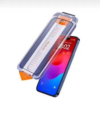 Mcdodo PF-5364 iPhone 15 Şeffaf Ekran Koruyucu Resim