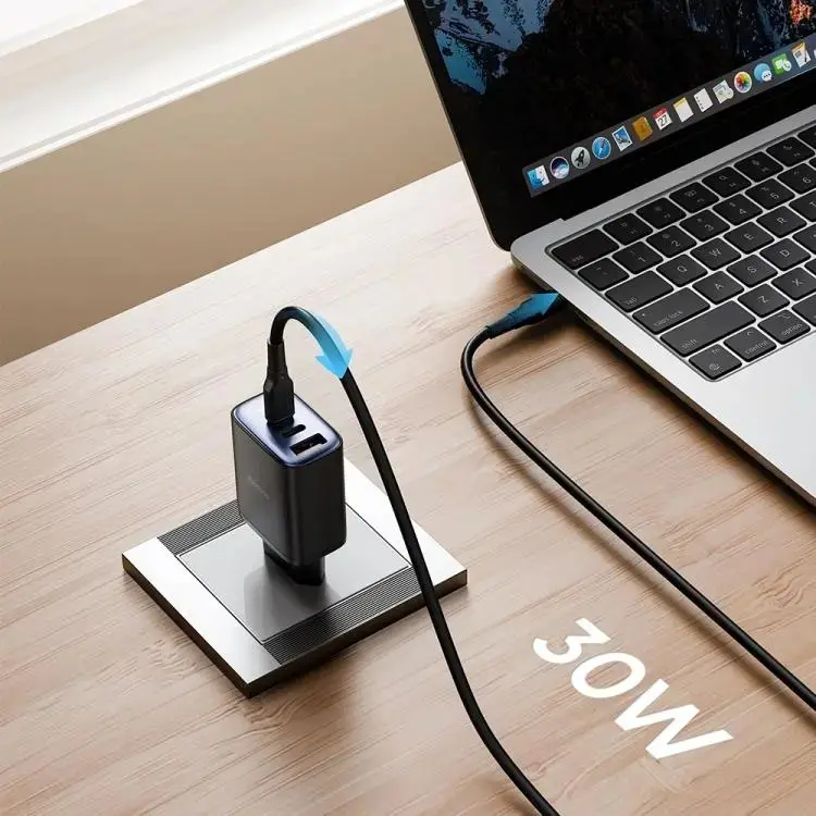MCDODO CH-2180 30W 2 TYPE-C 1 USB-A GİRİŞLİ DİGİTAL GÖSTERGELİ HIZLI ŞARJ ALETİ- SİYAH - Görsel 7
