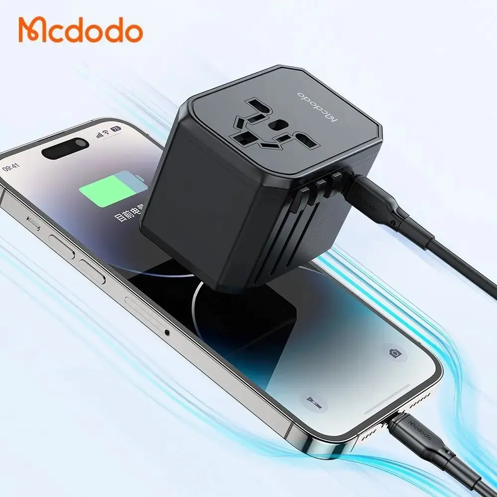MCDODO CP-4290 33W UNIVERSAL ŞARJ ADAPTÖRÜ - SİYAH - Görsel 3