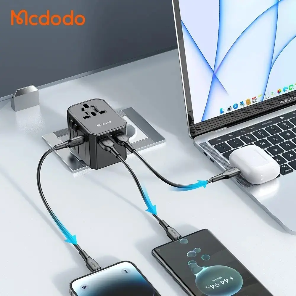 MCDODO CP-4290 33W UNIVERSAL ŞARJ ADAPTÖRÜ - SİYAH - Görsel 4