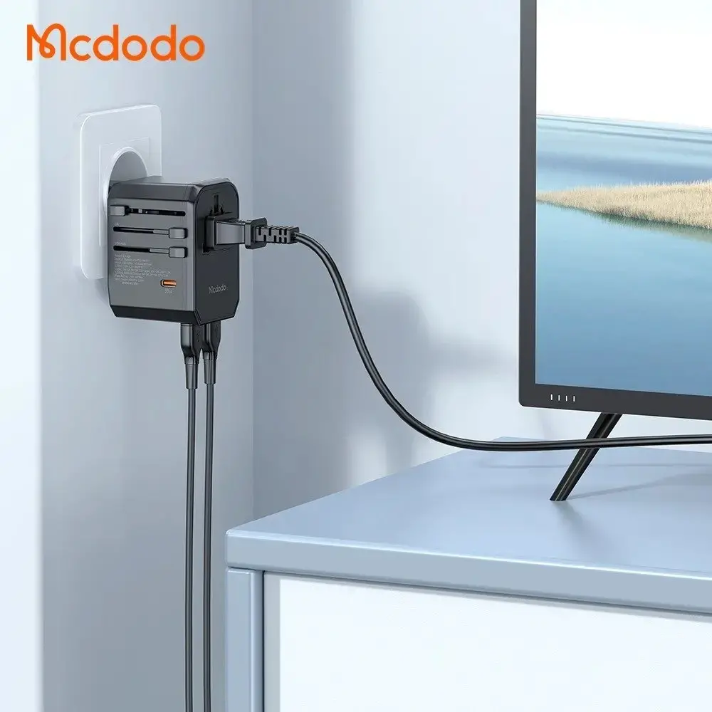 MCDODO CP-4290 33W UNIVERSAL ŞARJ ADAPTÖRÜ - SİYAH - Görsel 6