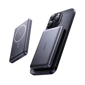 Mcdodo MC-4651 10000mAh 20w Metal Ultra İnce Manyetik Kablosuz Powerbank - Siyah - Görsel 6