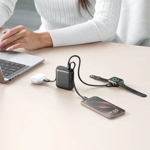 Mcdodo MC-2550 10000mAh 22.5w Dahili Kablolu Mini Powerbank - Görsel 3
