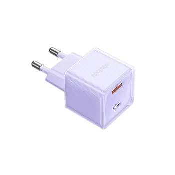 MCDODO CH-4153 33W GaN PD 1xType-C 1xUSB Girişli Hızlı Şarj Aleti - Mor Resim