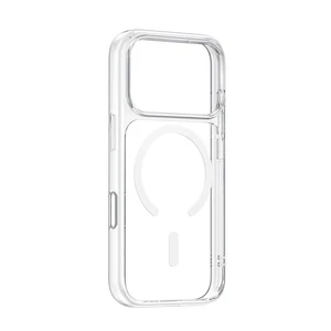 Mcdodo PC-1825 iPhone 17 Pro Kamera Düğmeli Manyetik Şeffaf Kapak - Görsel 1