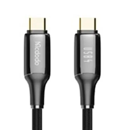 MCDODO CA-2990 240 W USB 4.0 TYPE C TO TYPE C ŞARJ KABLOSU -SİYAH - Görsel 1