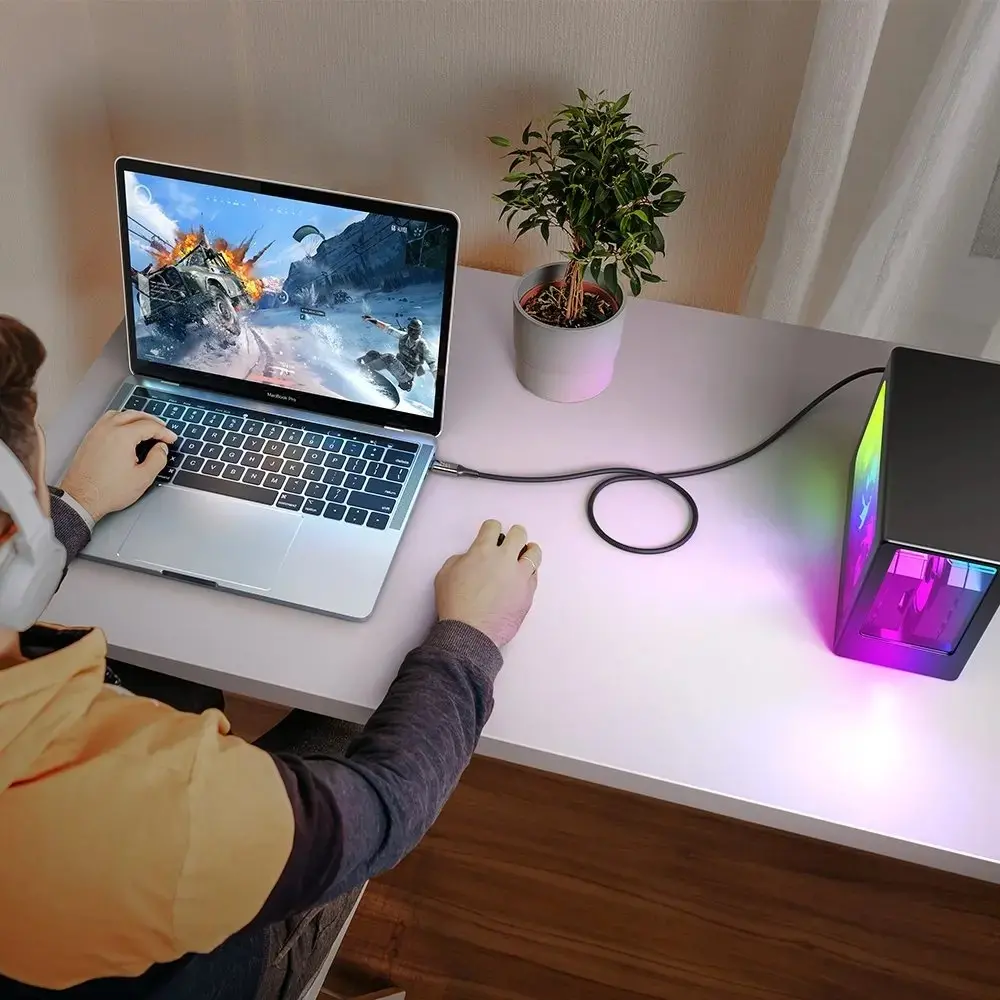 MCDODO CA-2990 240 W USB 4.0 TYPE C TO TYPE C ŞARJ KABLOSU -SİYAH - Görsel 8