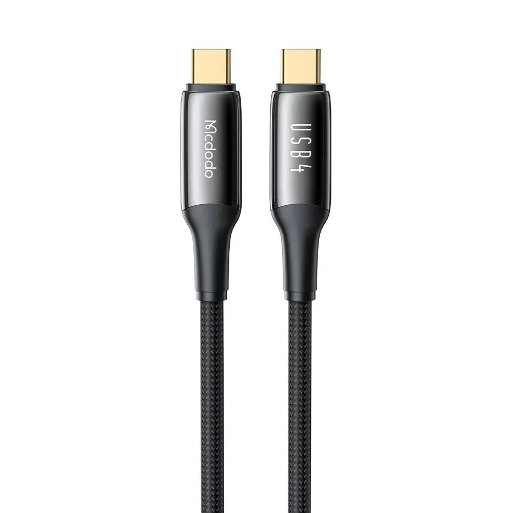 MCDODO CA-2990 240 W USB 4.0 TYPE C TO TYPE C ŞARJ KABLOSU -SİYAH - Görsel 3