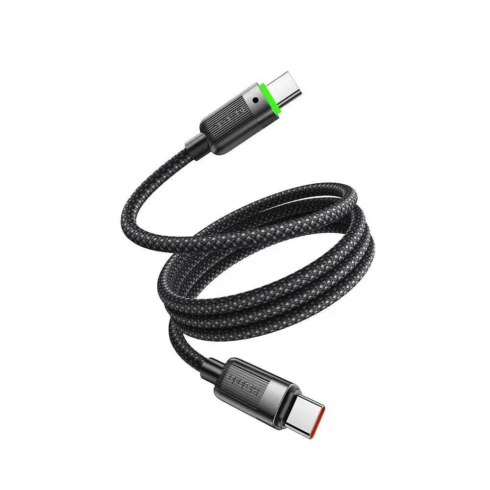 MCDODO CA-2000 60W USB-C TO USB-C MANYETİK SARILABİLİR KABLO - 1.2 M SİYAH - Görsel 3