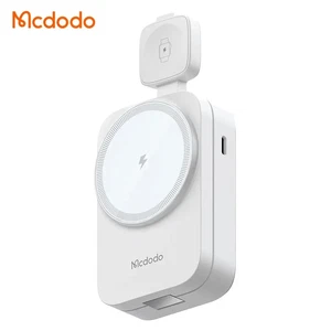 Mcdodo CH-5090 15W 3'ü 1 Arada Katlanabilir Kablosuz Şarj Standı Beyaz - Görsel 2