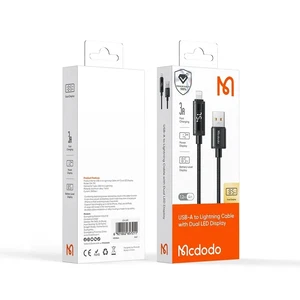 Mcdodo CA-7970 Usb-A To Ligtning Çift Led Ekranlı 3a 1.2m Kablo - Görsel 4
