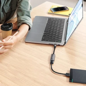 Mcdodo CA-2830 2'si 1 Arada OTG Type-C ve USB-A 3.0 Dönüştürücü Gri - Görsel 3