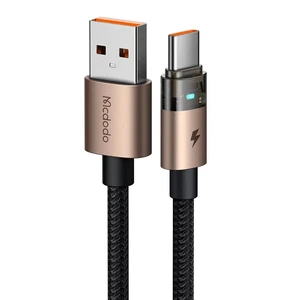 Mcdodo CA-6891 Usb-A to Type-c Kablo Şarj Işıklı 1.2m - Görsel 1