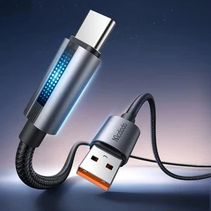 Mcdodo CA-5180 100w Usb-A to Type-c Led Işıklı 1.2m Kablo - Görsel 1