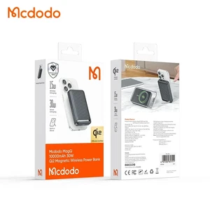 Mcdodo MC-7811 10000mAh 30w  qİ2 Manyetik Stantlı Powerbank Siyah - Görsel 5