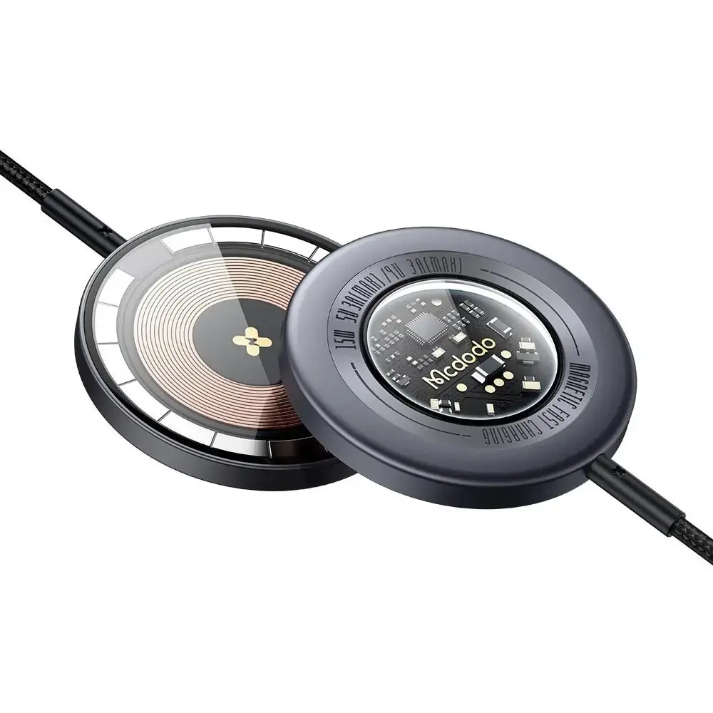 MCDODO CH-2330 15 W MAGSAFE HIZLI ŞARJ CİHAZI - KOYU GRİ - Görsel 4