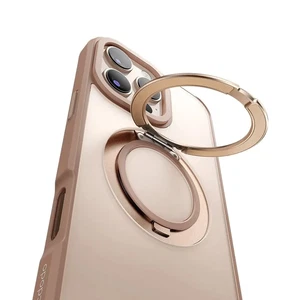 Mcdodo PC-4935 iPhone 16 Pro Max Halka Standlı Magsafe Titanyum Kapak - Görsel 3