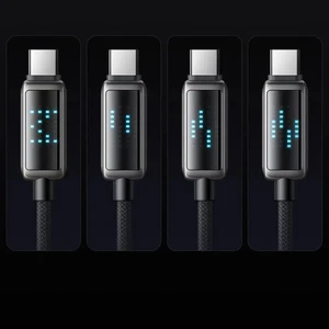 Mcdodo CA-2350 1.2m 60w Usb-A to Type-c Kayan Led Işıklı Kablo - Görsel 2