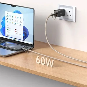 Mcdodo CA-6831 Çok İşlevli Çapraz Boyun Askısı Kablosu 1.2m 60 W Type-c to Type-c Haki - Görsel 4