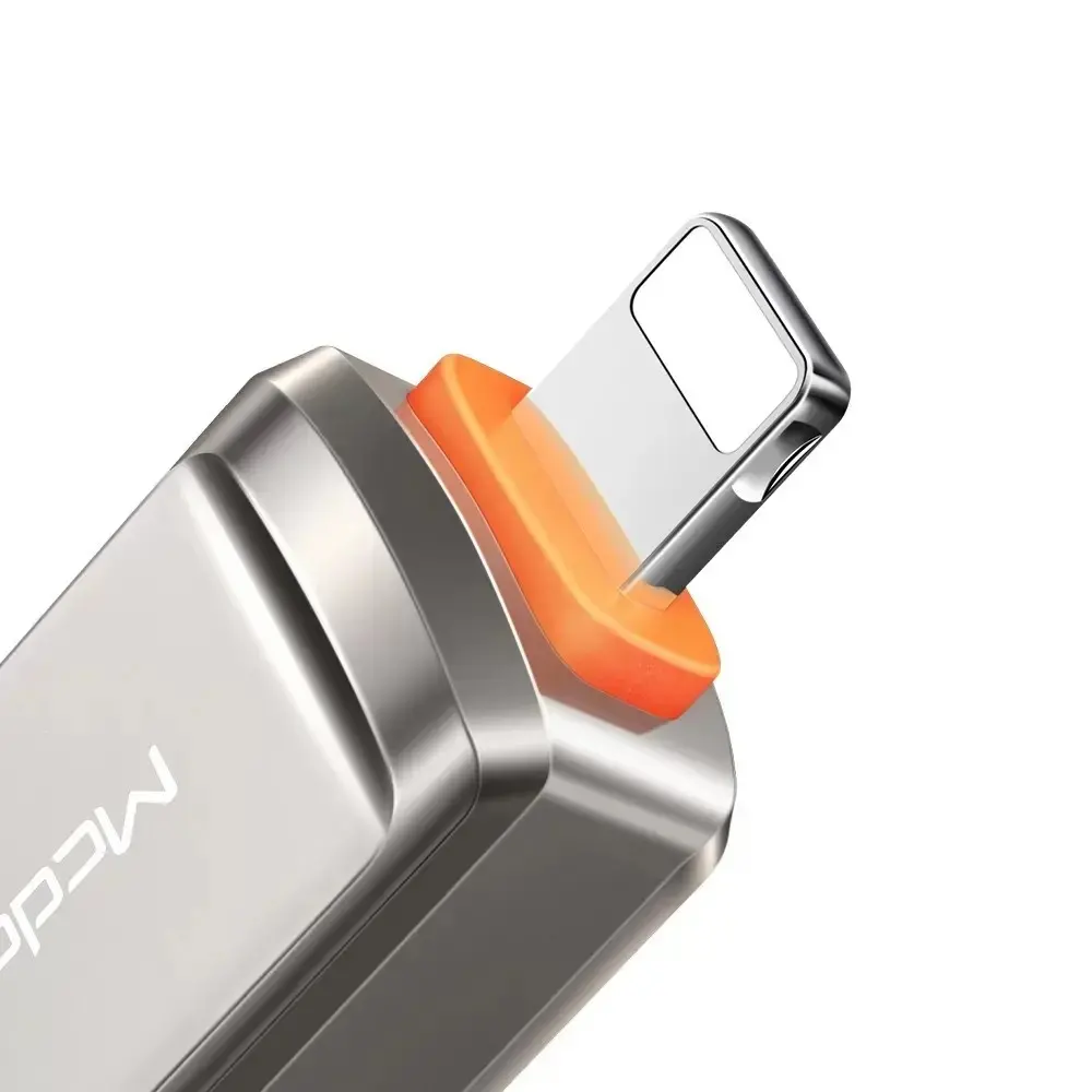 MCDODO OT-8600 USB-A TO LİGHTNİNG DÖNÜŞTÜRÜCÜ SOKET - GRİ - Görsel 3