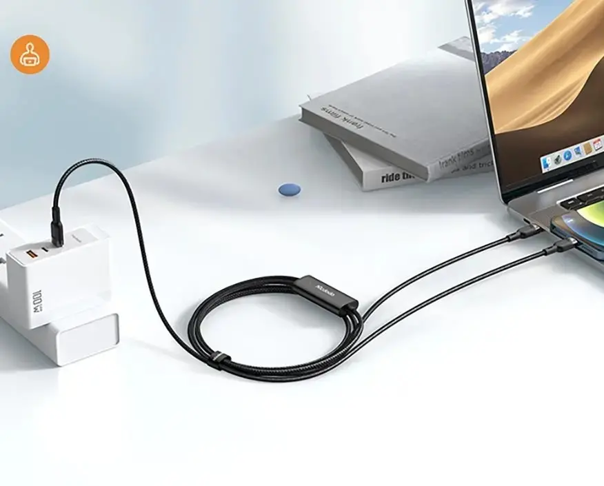 MCDODO CA-8780 2İN1 100W TYPE-C TO LİGHTNİNG & TYPE-C DATA-ŞARJ KABLOSU - Görsel 8