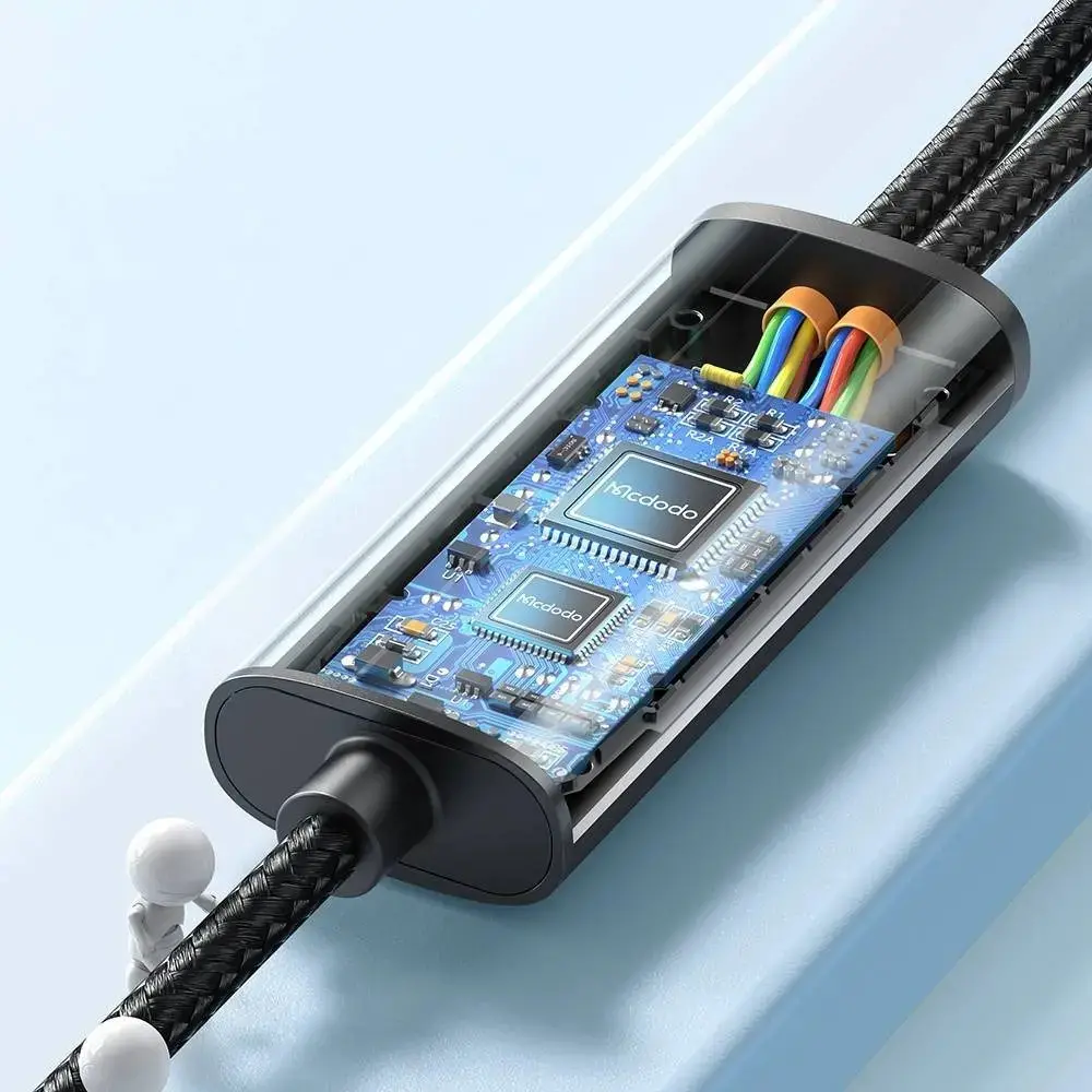 MCDODO CA-8780 2İN1 100W TYPE-C TO LİGHTNİNG & TYPE-C DATA-ŞARJ KABLOSU - Görsel 5