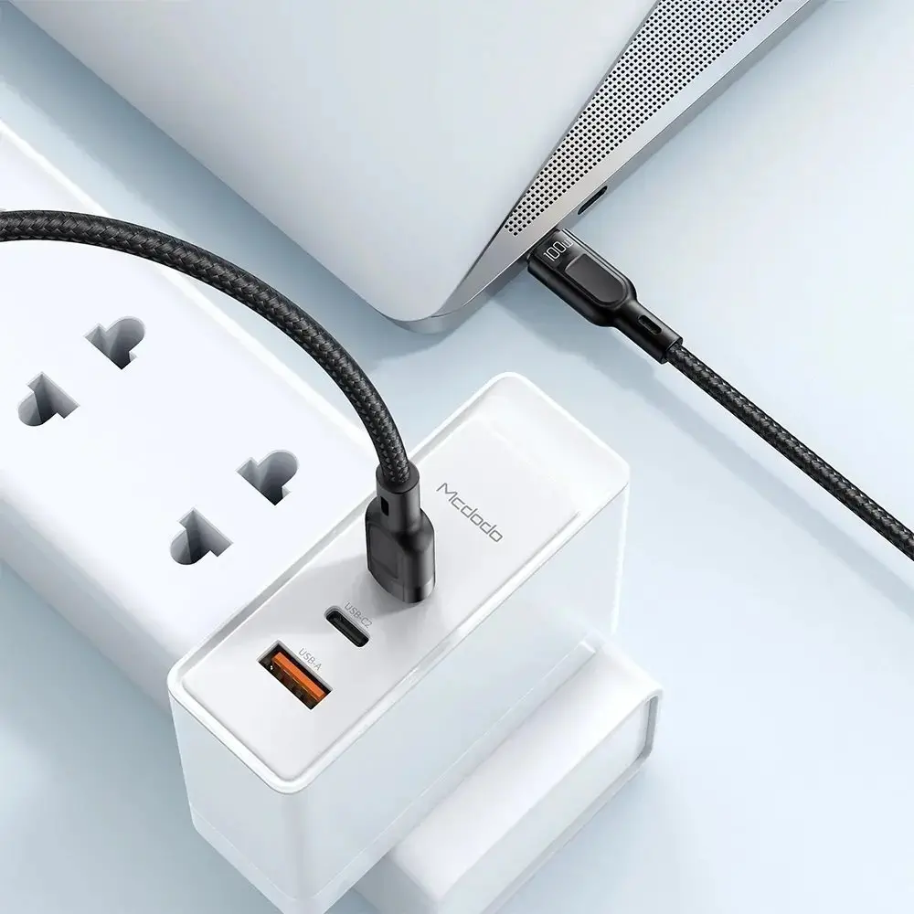 MCDODO CA-8780 2İN1 100W TYPE-C TO LİGHTNİNG & TYPE-C DATA-ŞARJ KABLOSU - Görsel 7