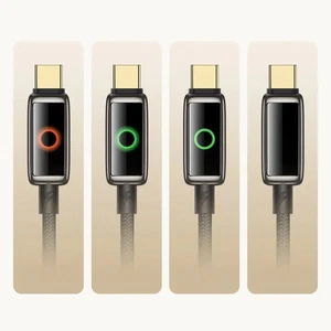 Mcdodo CA-6680 100w Type-c to Type-c Işık Göstergeli Premium 1.2m Kablo - Görsel 2