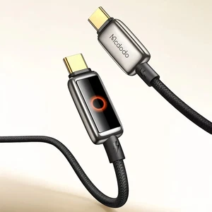 Mcdodo CA-6680 100w Type-c to Type-c Işık Göstergeli Premium 1.2m Kablo - Görsel 3