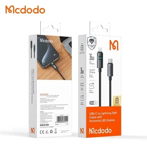 Mcdodo CA-6570 36w Type-c To Lightning Siyah Kablo 1.2m - Görsel 5