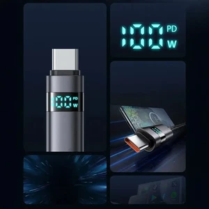 Mcdodo CA-6520 Usb-A To Type-c Kablosu Yatay Led Ekranlı Siyah - Görsel 2