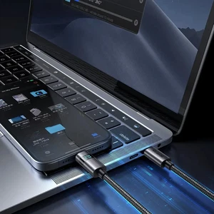 Mcdodo CA-5610 100w Type-c to Type-c Kablo Yatay Led Ekranlı Siyah - Görsel 6