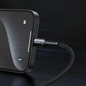 Mcdodo CA-5641 60W USB-C to USB-C Şarj ve Data Kablosu 1M Siyah - Görsel 4