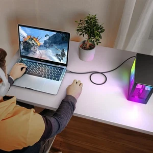 Mcdodo CA-2990 240W USB4 Type-C to Type-C Şarj Kablosu Siyah - Görsel 7
