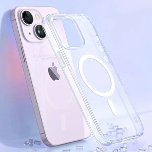 Mcdodo PC-5331 iPhone 15 Plus Uyumlu MagSafe'li Şeffaf Kapak - Görsel 4
