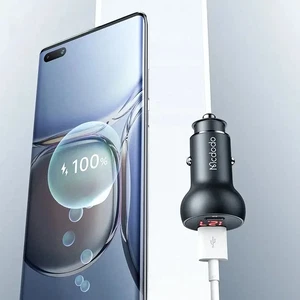 Mcdodo CC-7030 45w 1xtype-c 1xusb Girişli Dijital Göstergeli Araç Çakmak Şarjı - Siyah - Görsel 6