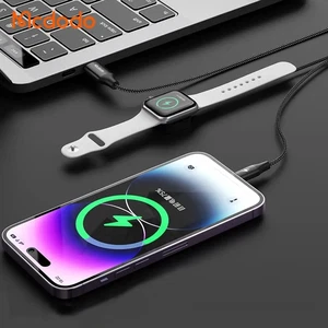 Mcdodo CH-2980 Manyetik Apple Watch & Type-c To Lightning Kablosuz Şarj Cihazı -siyah - Görsel 6