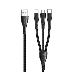 Mcdodo CA-6960 3in1 Lightning-Micro-Type-c Şarj Kablosu 3a 1.2m - Görsel 1