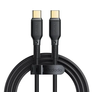 Mcdodo CA-3311 Type-c to Type-c 240w Hızlı Data Ve Şarj Kablosu 2m - Siyah - Görsel 1