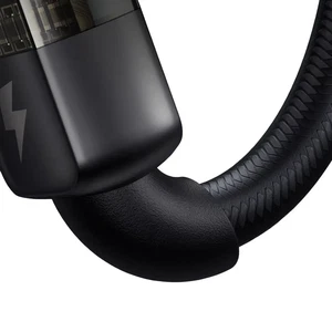 Mcdodo CA-2840 Type-c to Type-c 100w Led Işıklı Power Off Hızlı Data Şarj Kablosu 1.2m - Siyah - Görsel 5